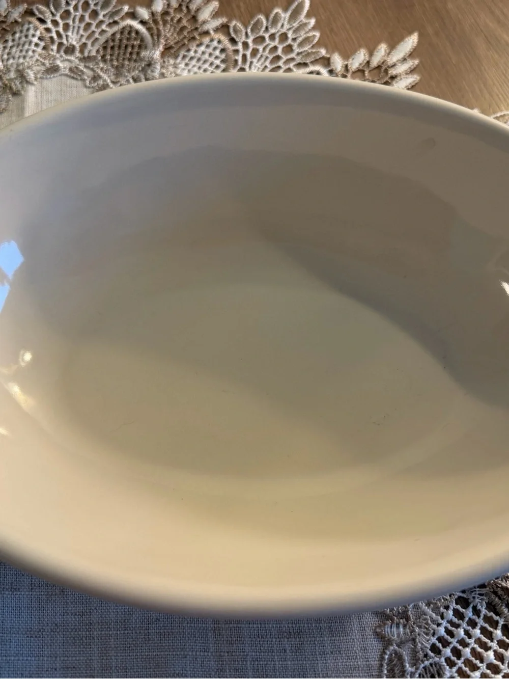 Two Longberger Pottery Pieces XL 4” Mug and  9” x 6.5” Cooking/Serving Bowl